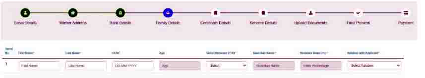 Nominee Family Details