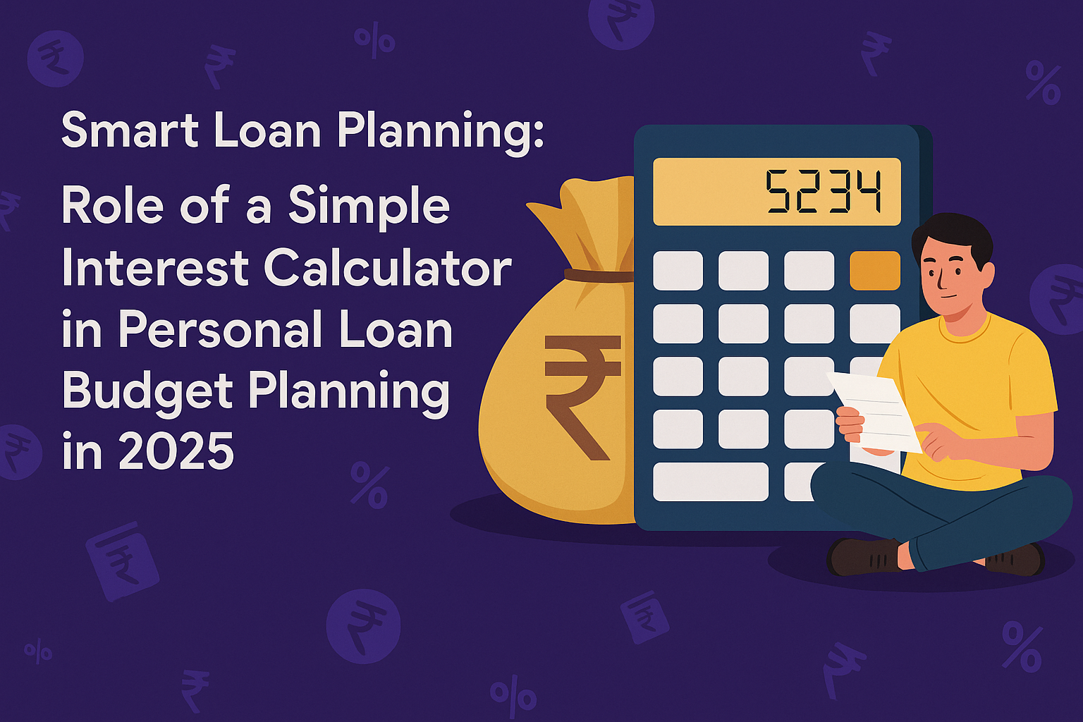 Smart Loan Planning: Role of a Simple Interest Calculator in Personal Loan Budget Planning in 2025