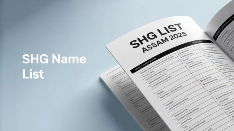 shg list assam 2025 nrlm shg name list block wise pdf