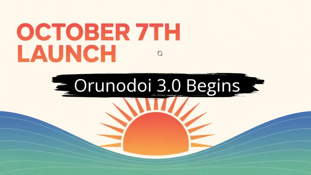 Orunodoi 3 Begins 7 October 2025