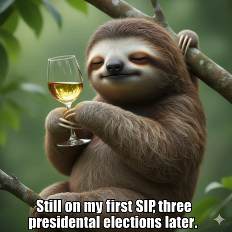 SIP with Sloths: Because We Needed Another Reason to Sit Still and Think About Life