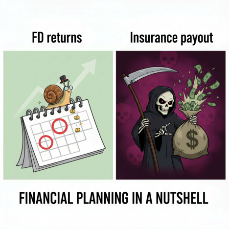 Insurance vs. FD: A Boring Fight That Somehow Decides Your Future